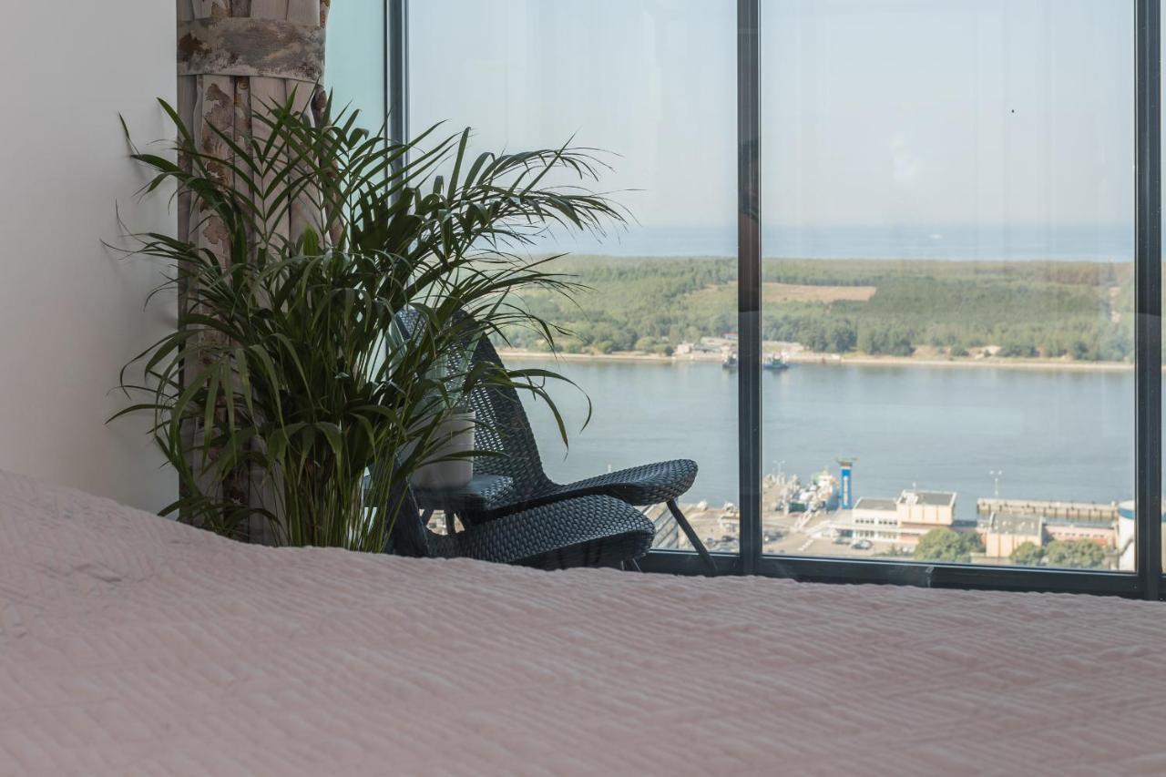 شقة Panoramic Sea Views كلابيدا المظهر الخارجي الصورة